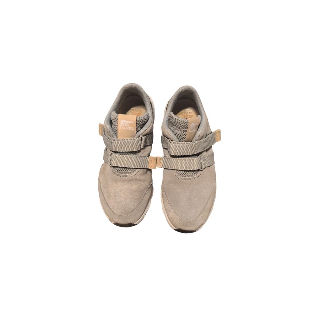 Sorel Women’s Size 8 Beige Gray Outdoor Sneakers Shoes EUC